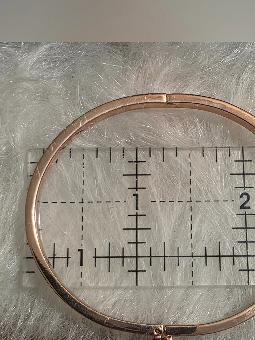 kate spade Rose Gold Spade Hinged Bracelet